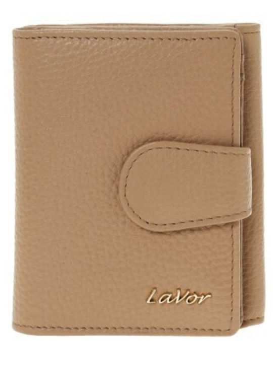 Lavor Small Leather Women's Wallet with RFID Pink