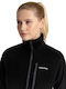 Damen Strickjacke mit Reissverschluss in Schwarz Farbe