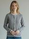Women's Gray Cardigan