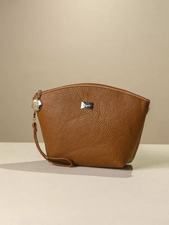 Extra Crossbody Toiletry Bag Light Brown 25x8x1...