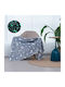 Alista Home Одеяло Флийс Едно 150x200см Сиво