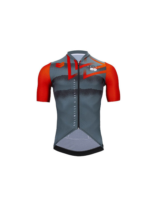 Kenny Ανδρική Κοντομάνικη Μπλούζα Mountain Bike Γκρι