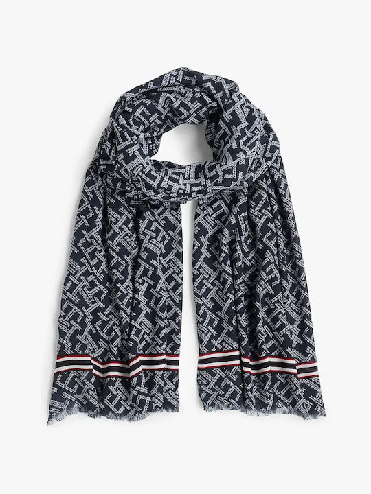 Tommy Hilfiger Γυναικείο Φουλάρι Μπλε