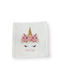 Bonjour Bebe Unicorn In Flowers Shoulder Burp Cloth