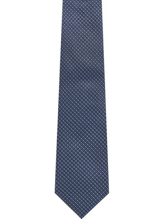CC Collection Corneliani Ανδρική Γραβάτα Μεταξωτή σε Μπλε Χρώμα