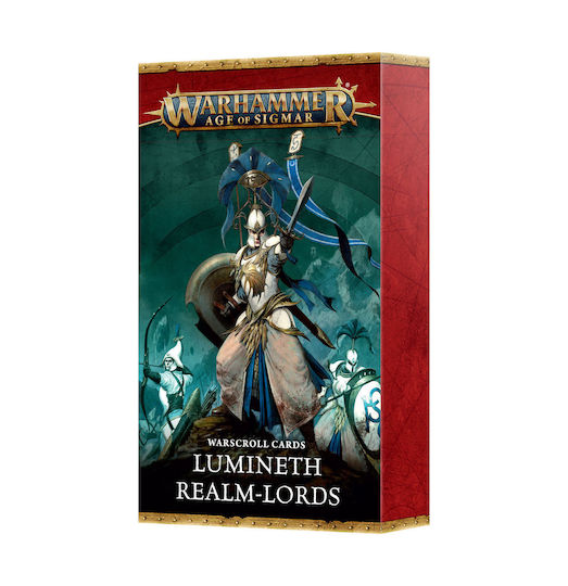 Warhammer Aos Warscroll Cards Lumineth Realm-lords English 87-03