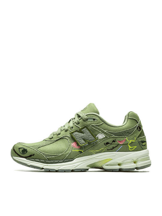 New Balance 2002r Sneakers Olive Green M2002RAG