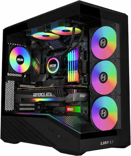 Vengeance Rooster-V8 Lian Li Edition Desktop PC Gaming (Ryzen 7-8700F/32GB DDR5/1TB SSD/GeForce RTX 5060/Fără Sistem de Operare)