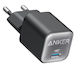Anker Charger Without Cable GaN with USB-C Port 30W Power Delivery Black 511 Nano 3
