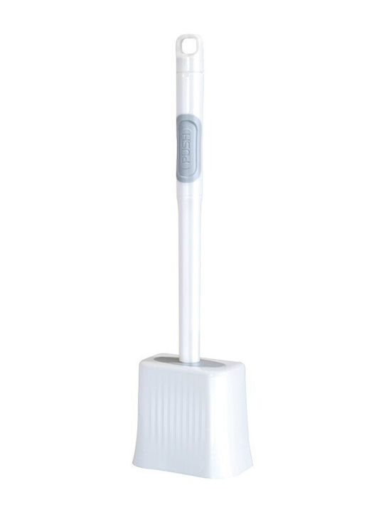 Alista Home Perie de Toaletă din Plastic pentru Baie Albă