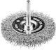 Wire Brush Disc 50 Mm Crimped Wire Inox 6 Mm Shank