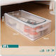 Alista Home Cutie Din Plastic Pentru Depozitarea Pantofilor Gri 60x30x15cm