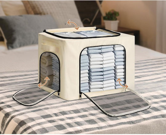 Alista Home Cutie de Depozitare Textilă pentru Pătură/Duvet / Haine în Culoare Gri 42x30x30cm