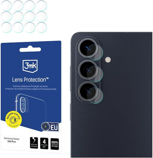 3MK Camera Protection Tempered Glass Transparent for Samsung Galaxy S26+