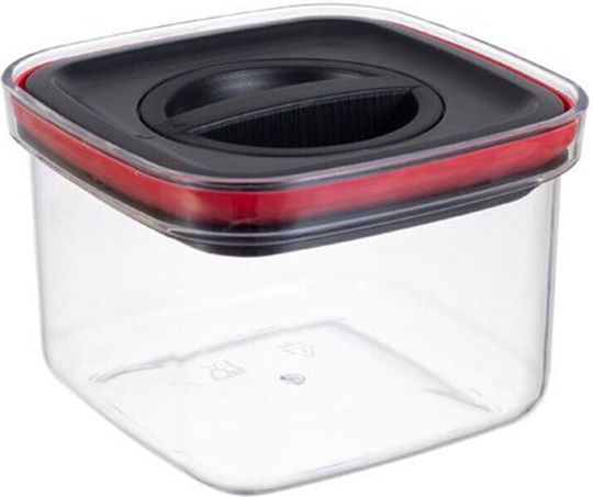 Alista Home Box for Cereals Pasta Coffee Sugar with Lid Plastic Transparent 600ml