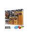 Alista Home Caseta Pentru Zahăr / Cereale / Paste / Cafea / Ceai Cu Capac Ermetic Plastic Maro 1900ml