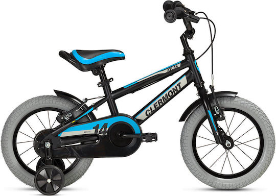 Clermont Atlas 16" Παιδικό Mountain Bike με Σκελετό Αλουμινίου (2026) Μαύρο