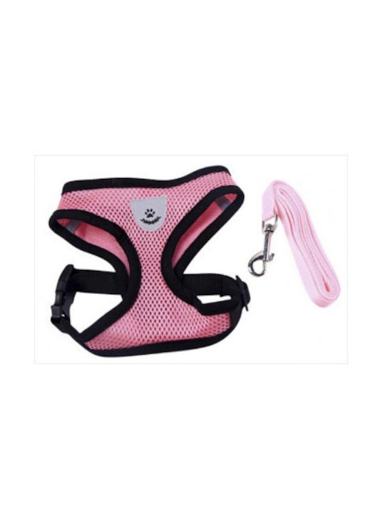 Value Imports Σαμαράκι Σκύλου Paw Λουρί Xlarge 30cm Λαιμος 42-53cm Στηθος Ροζ