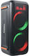 Ibiza Sound Boxă Bluetooth 30W cu Radio Neagră GRAFFIK600