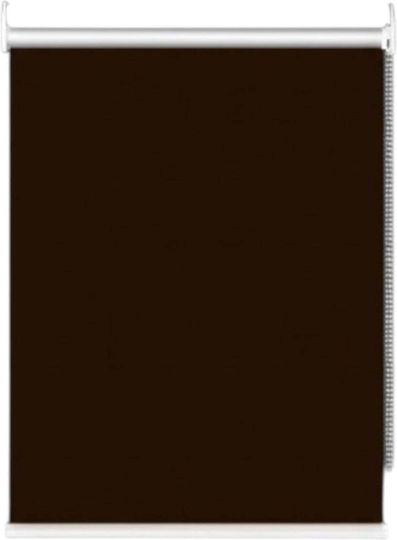 Angel Shopping Roller Blinds Partial Blackout Brown W100xH180cm JL92980