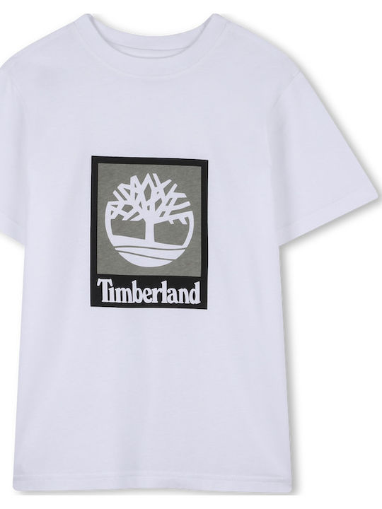 Timberland Παιδικό T-shirt Λευκό