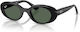 Ray Ban Kinder-Sonnenbrillen mit Polarisiertem Spiegel Schwarz