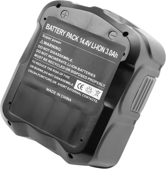 Avizar Baterie 14.4v Li-ion 3000mah 43.2wh Hitachi Bcl1430 Scule Electrice Neagră