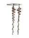 925 Silver Long Hanging Ball Earrings 3 Impressive