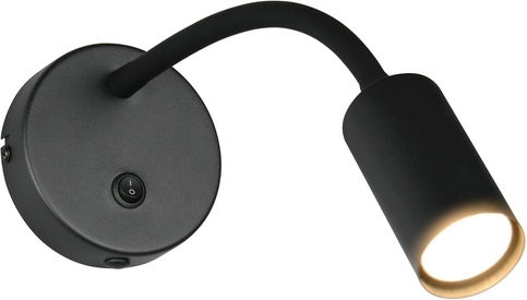 Trio Lighting Modern Black Wall Lamp