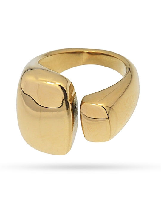 Anartxy Damen Stahl Vergoldetes Ring Anartxy Damen Stahl Vergoldetes Ring
