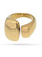 Anartxy Women's Ring Made of Gold Plated Steel