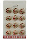 Alista Home Set Multicolour Flower Pins