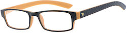 Cammello Oчила за четене +3.25 в Черен цвят 1393-Black-Tan-325_32670