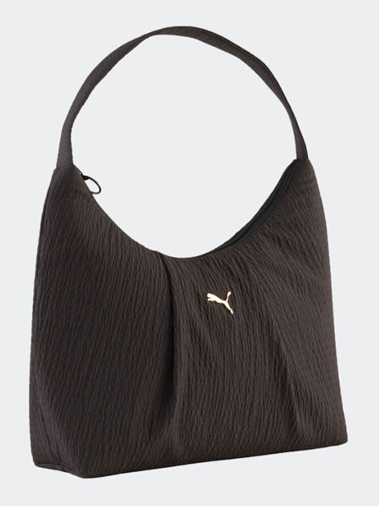 Up Slouchy Hobo Women's Shoulder Bag Black