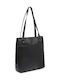 Leather Women's Backpack Black