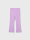 Kinderleggings Lang Flieder