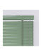 Elite Blinds 825009 Στόρι Σκίασης Αλουμινίου σε Τιρκουάζ Χρώμα Π100xΥ100εκ.