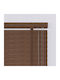 Elite Blinds 805608 Щора За Засенчване Дървена В Кафяв Цвят Ширина 100xВисочина 100см