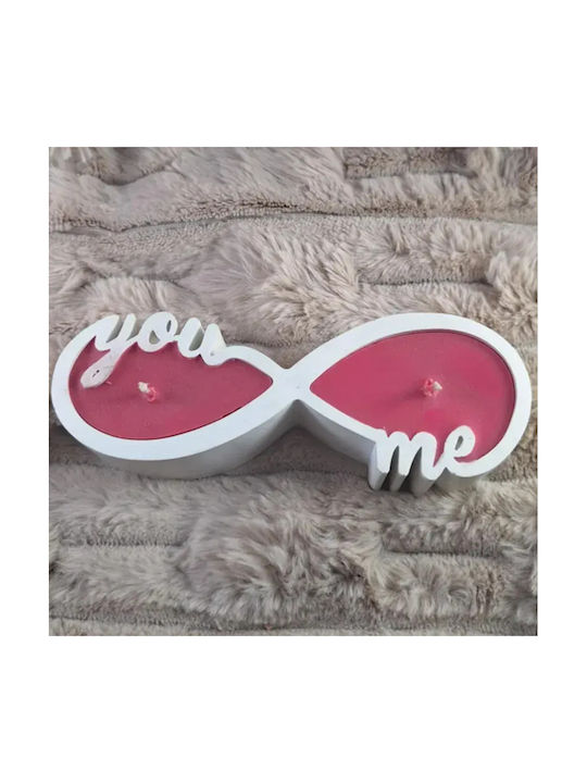 You & Me Kerze Gefäß Ohne Aromatisch