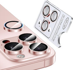 Nordic Metal Camera Lens Apple Iphone 15/15 Plus Pink