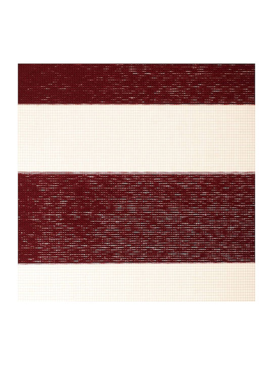 Elite Blinds Ρόλερ Σκίασης 525893 Μερικής Συσκότισης Διπλό Κόκκινο Π100xΥ100εκ. MHB-6664-100x100