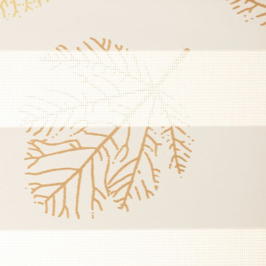 Elite Blinds Rollos Sichtschutz 525886 Partieller Blackout Doppelt P100xH200cm MHB-6657-100x200 Beige