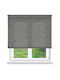 Elite Blinds Roller Blinds 484003 Partial Blackout Gray Width 100cm Height 100cm MHB-3102-100x100