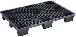Paletă Plastică 80x60 Perforată Neagră