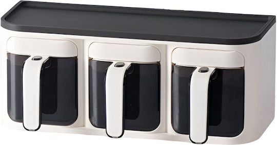 Alista Home Οργανωτής Μπαχαρικών Πλαστικός Λευκός Alista Home Οργανωτής Μπαχαρικών Πλαστικός Λευκός