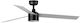 Faro Barcelona Cruiser Tek L 2700K Ceiling Fan 160cm with Light Fixture Black/Aluminium