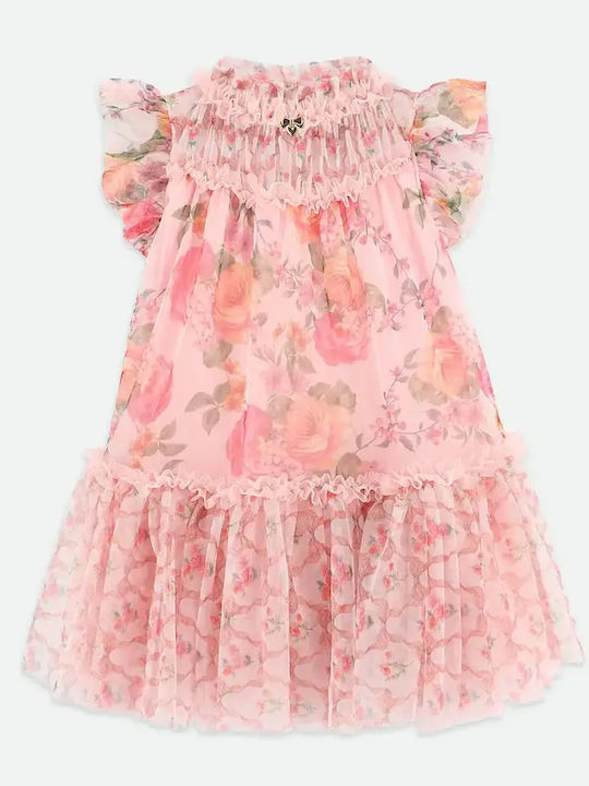 Angel's Face Παιδικό Φόρεμα Floral Fairy Pink