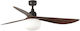 Faro Barcelona Outwood L IP44 E27 Ceiling Fan 1...