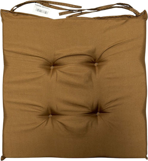 Mega Bazaar Garden Chair Cushion Brown 38x40cm