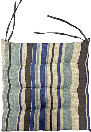 Mega Bazaar Garden Chair Cushion Blue 40x40cm